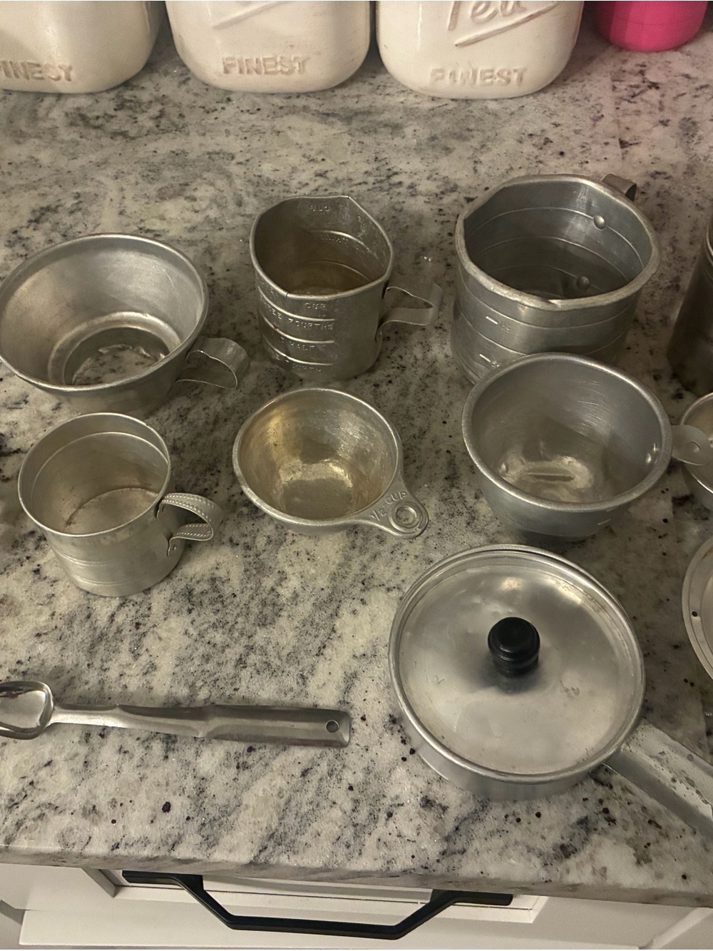 Vintage Aluminum Kitchen Items